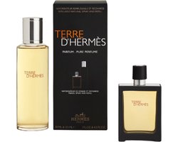 Hermes Terre d'Hermes navulbare parfum 30 ml + navulling van 125 ml