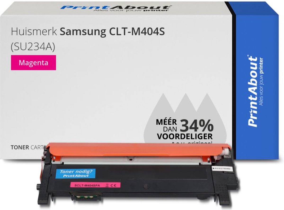 PrintAbout - Alternatief voor de Samsung CLT-M404S / magenta