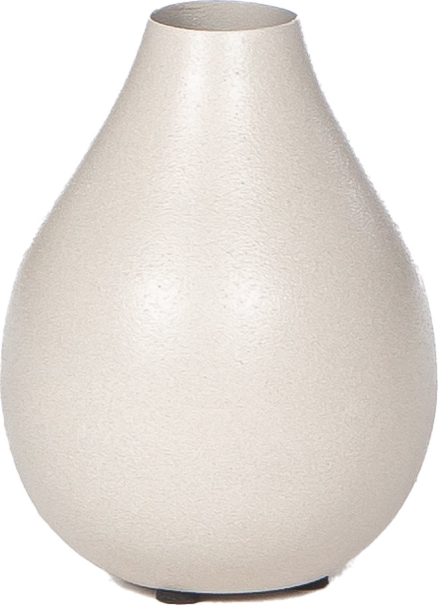 STILL - Vaasje - Ijzer - Beige - Warm Wit - 11x8 cm - Set van 2 stuks