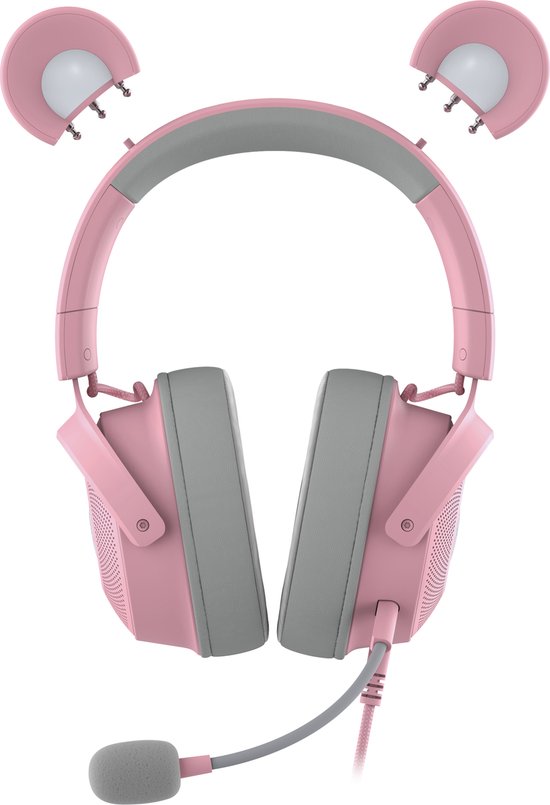 Kraken Kitty V2 Pro - Razer - Rose - Casque Gaming Filaire