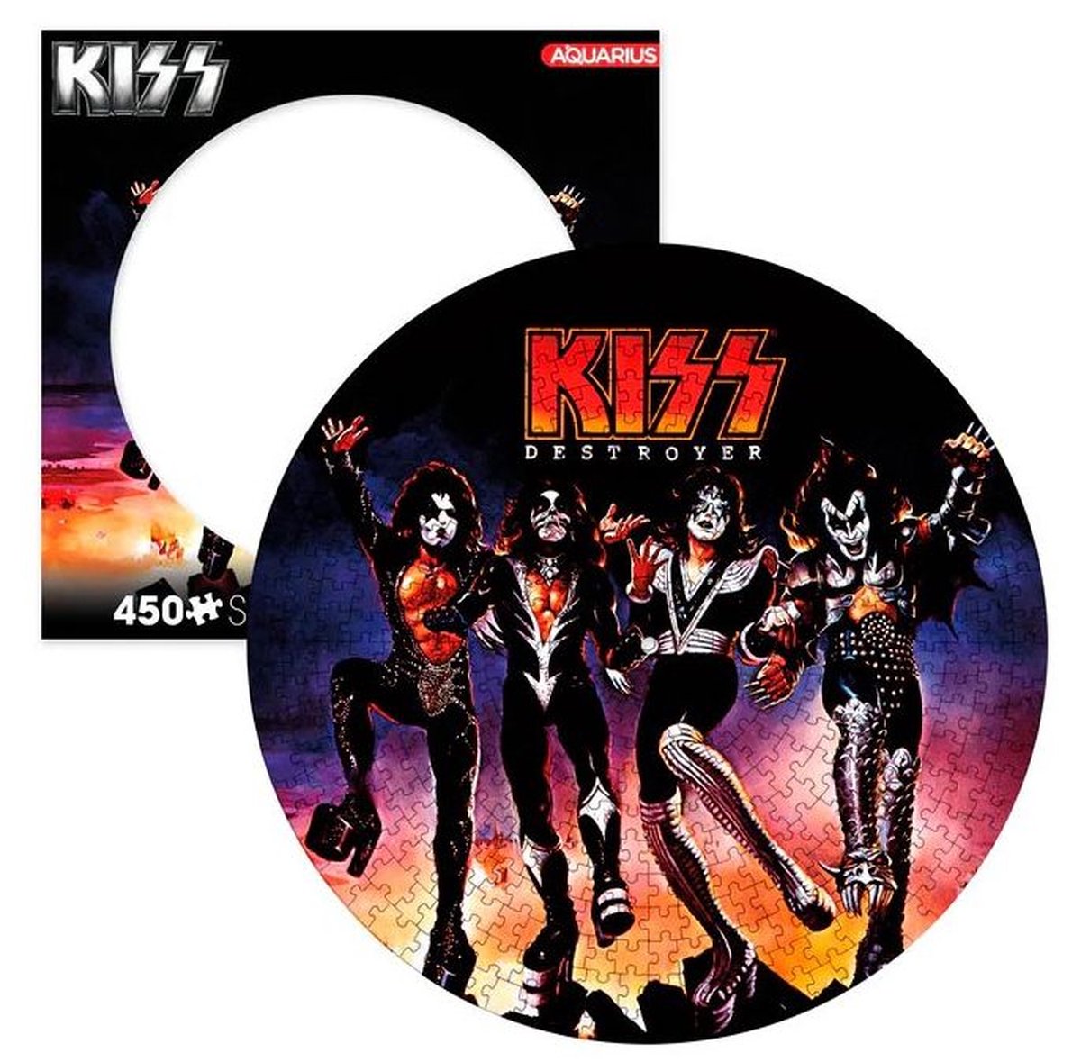 KISS Destroyer 450pc Picture Disc Puzzle