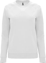 Witte dames sweater Annapurna 100% katoen merk Roly maat 2XL