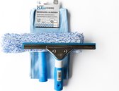 KT Cleaning Ramen wassen set - Raamwisser 25cm - Inwasser 25cm - Microvezeldoekjes