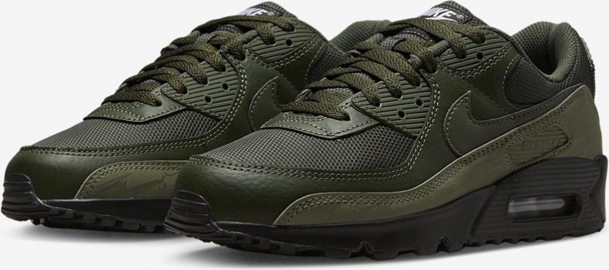 Nike Air Max 90 - 'Olive Reflective' - Taille: 43 | bol