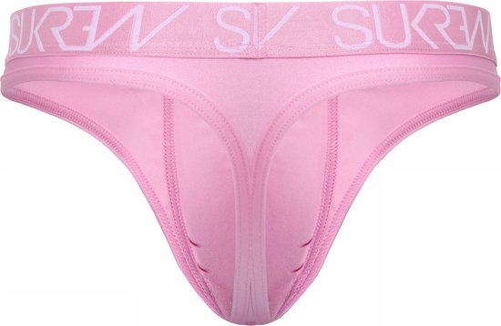 Geavanceerde Kunstmatig heb vertrouwen Sukrew Classic String Soft Pink - Maat XS - Heren Ondergoed - Herenstring -  Pearl... | bol.com