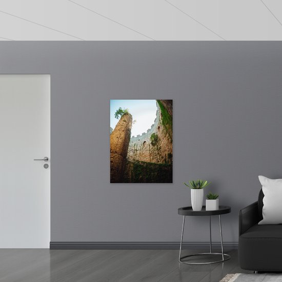 WallClassics - Muursticker - Oud Monument - Istanbul - 75x100 cm Foto op Muursticker