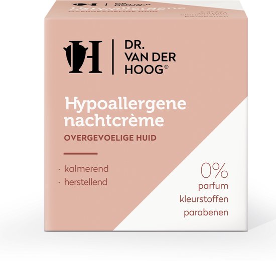 Dr. van der Hoog Hypoallergene Nachtcrème 50 ml | bol.com