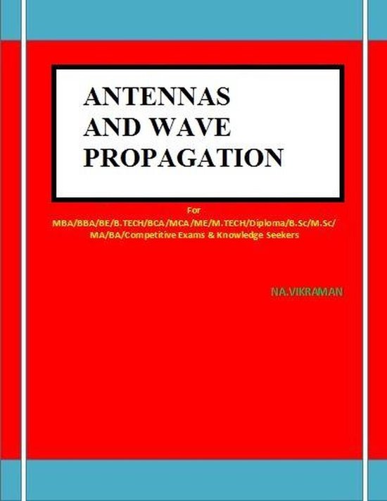 Antennas and Wave Propagation (ebook), Na.VIKRAMAN 9798215616543