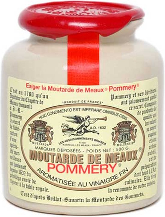 Moutarde de Meaux - Pommery (Mosterd uit Meaux) | 500g | LES ASSAISONNEMENTS BRIARDS
