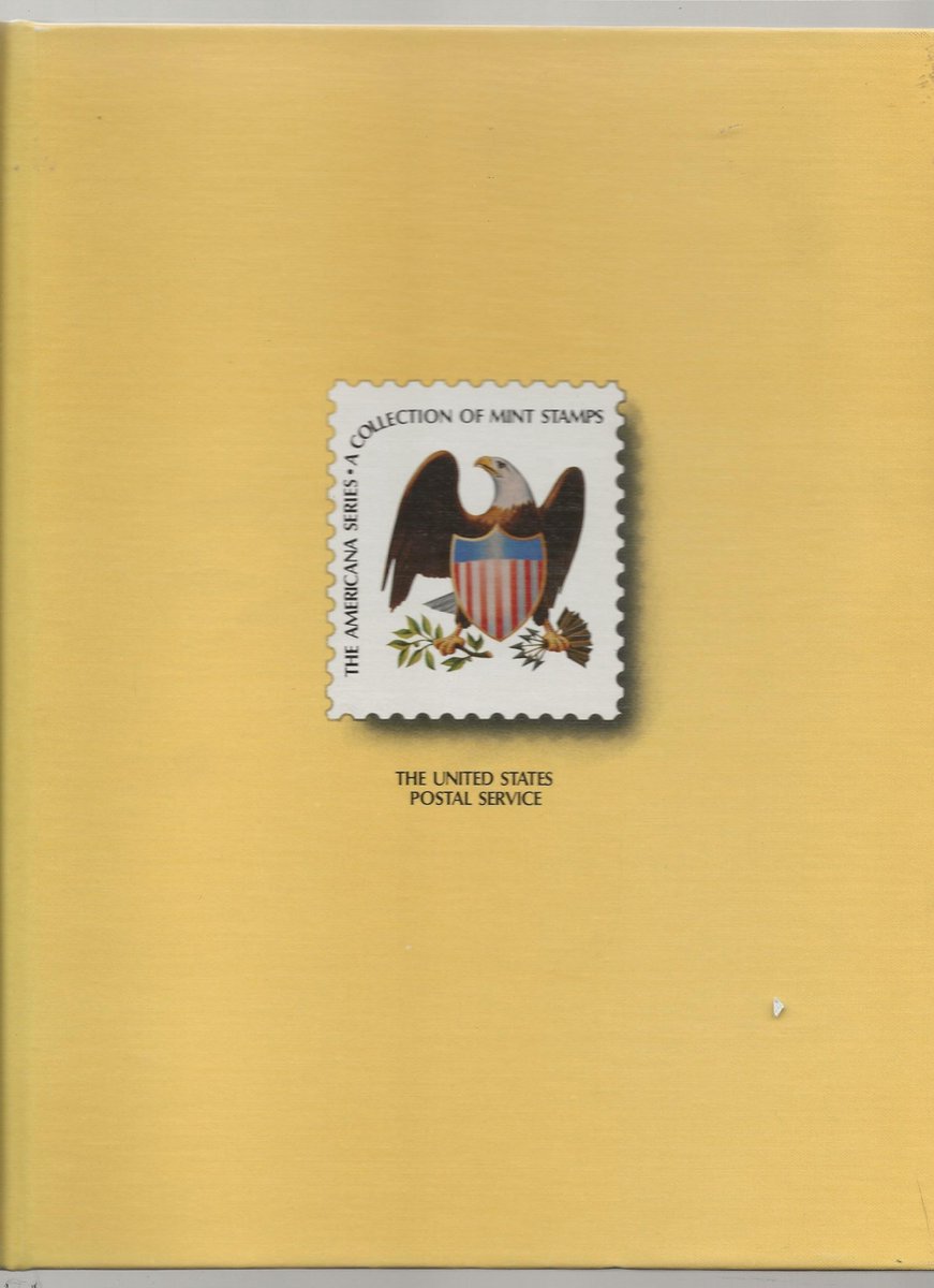 FOTOBOEK MET STANDAARD POSTZEGELS USA 1975-1981