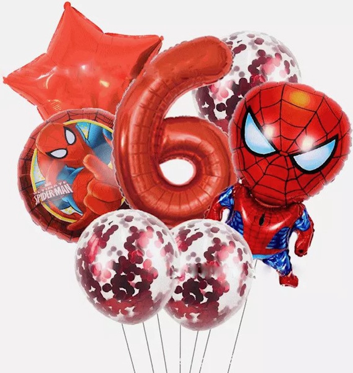 Ensemble d'anniversaire SPIDERMAN de 36 pièces - Décoration Spiderman -  Anniversaire