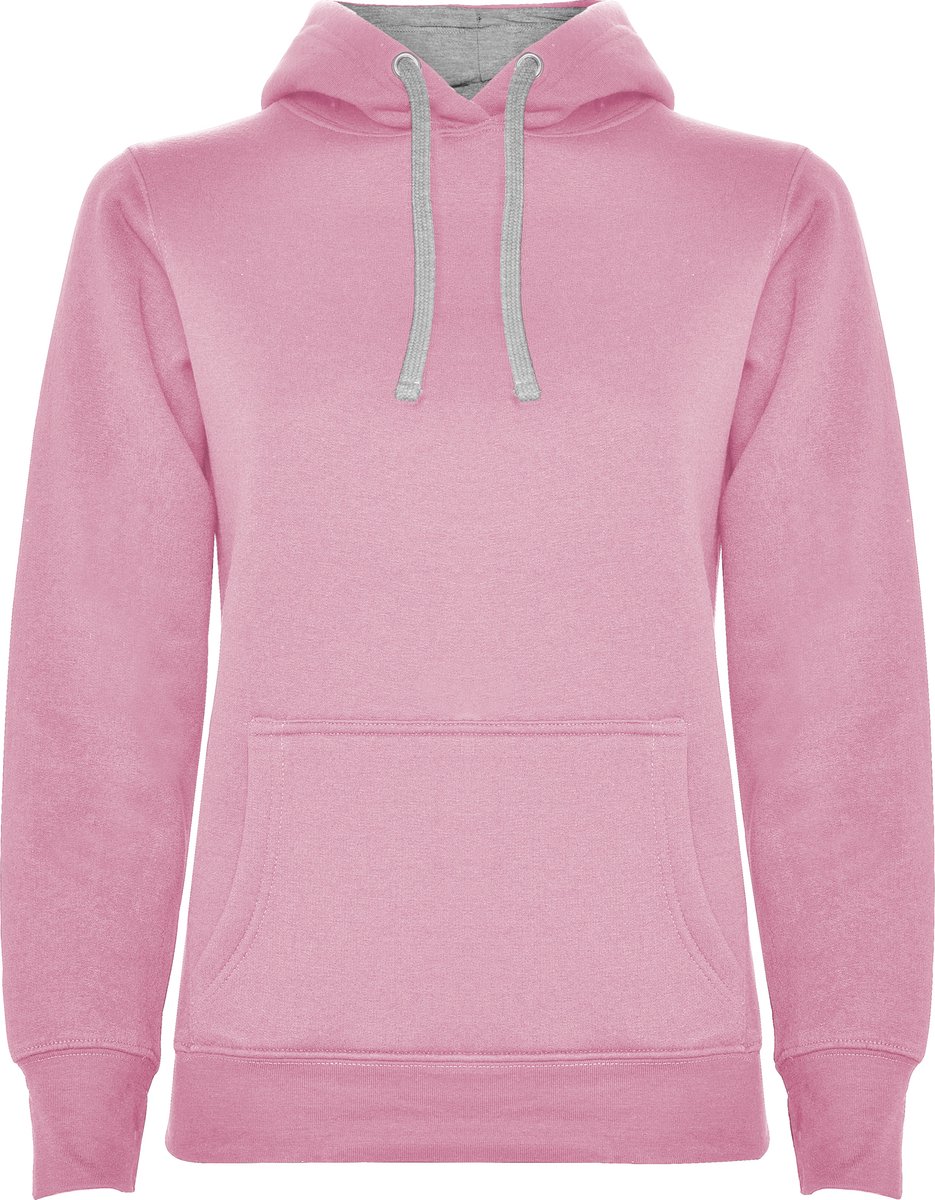 Roly Women´s Urban Hooded Sweatshirt RY1068 Light 48/Heather 58 Grijs