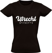 Utrecht Coordinaten Dames T-shirt | Shirt