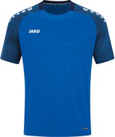 Jako - T-shirt Performance - Blauwe Voetbalshirt Heren-S