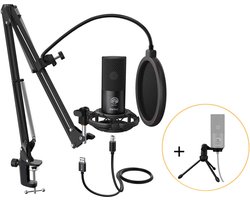 FIFINE T669 USB-microfoon kit – Streaming – Podcasting – Zwart