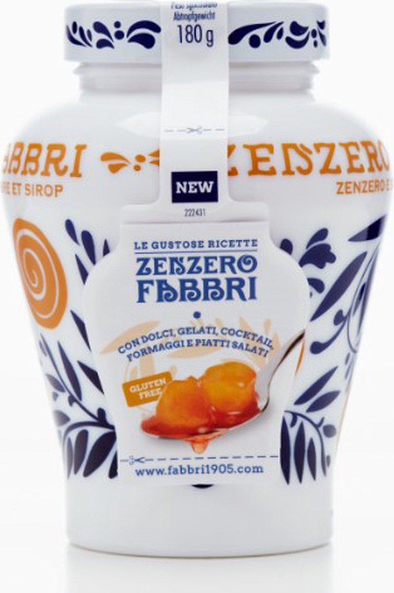 Fabbri - Zenzero Fabbri (Gember) - 600g