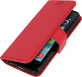 Avizar HCU-BOOK-COW-RED-IP5 coque de protection pour téléphones portables 10,2 cm (4") Folio Rouge