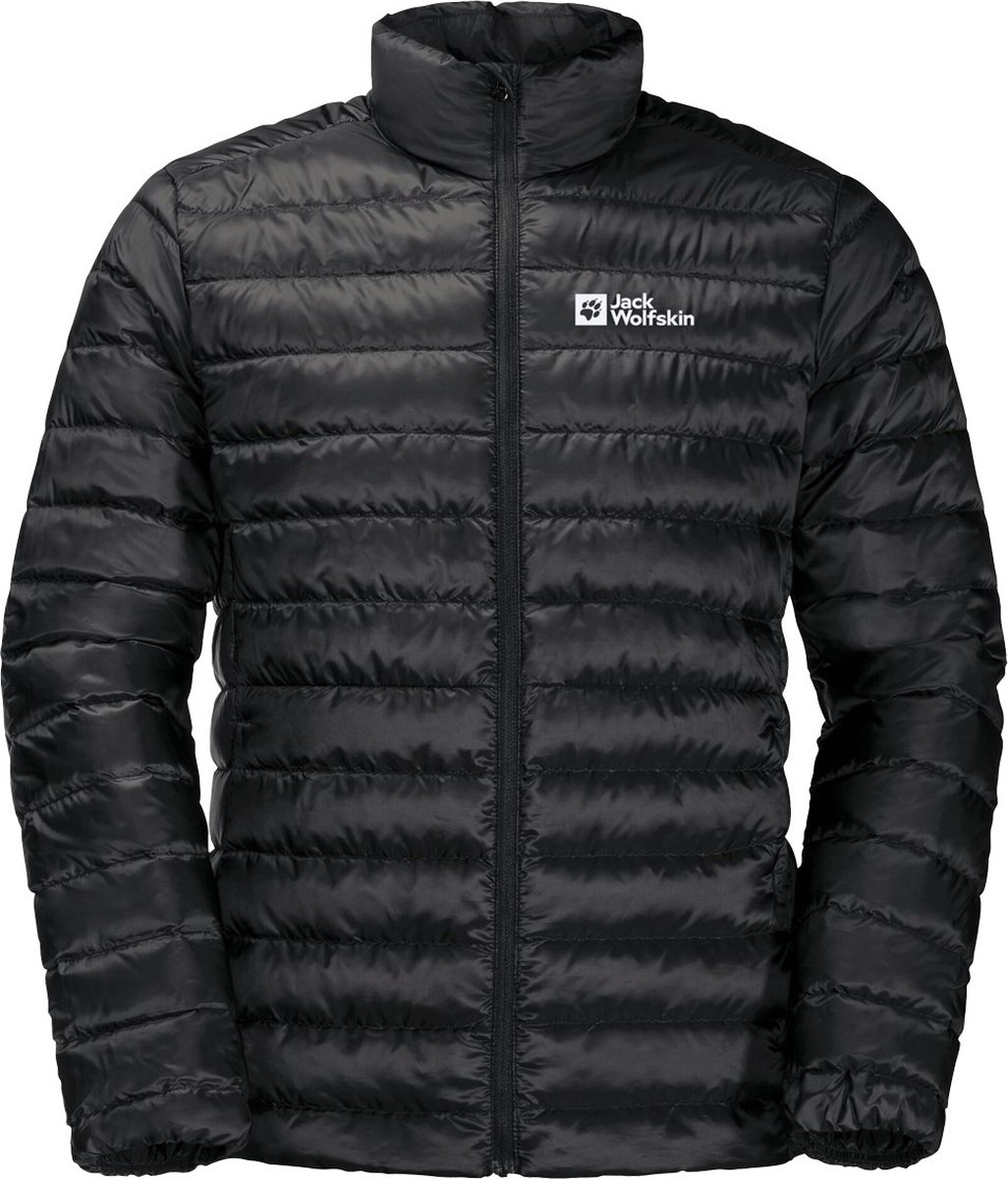 Jack Wolfskin Heren Jas zomer Pack&Go Down Jacket Zwart