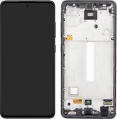Compleet Blok Origineel Samsung Galaxy A52 en A52 5G Scherm Touch Glas zwart
