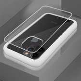 Apple iPhone 11 Pro Hoesje - Rhinoshield - MOD NX Serie - Hard Kunststof Backcover - Transparant / Wit - Hoesje Geschikt Voor Apple iPhone 11 Pro