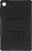 Geschikt voor Lenovo Tab M10 HD Gen 2 Shockproof Case met Metalen riemclip zwart