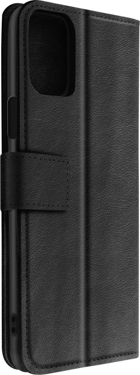 Cover Geschikt voor Oppo A54 5G/A74 5G Flip Wallet Stand Video zwarte