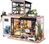 Robotime - Modelbouw - Kevin's Studio - Miniatuur bouwpakket - Houten modelbouw - hout/papier/kunststof - Modelbouw - DIY - Hout 3D puzzel - Tieners - Volwassenen - Diorama