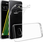 Geschikt voor Samsung Galaxy A5 2016 Flexibele Siliconen Case Versterkte Hoeken Transparant