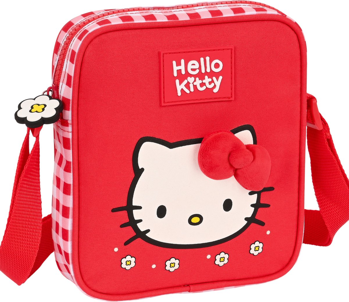 Sac à main,Trousse à cosmétiques motif chat Hello Kitty,sac de