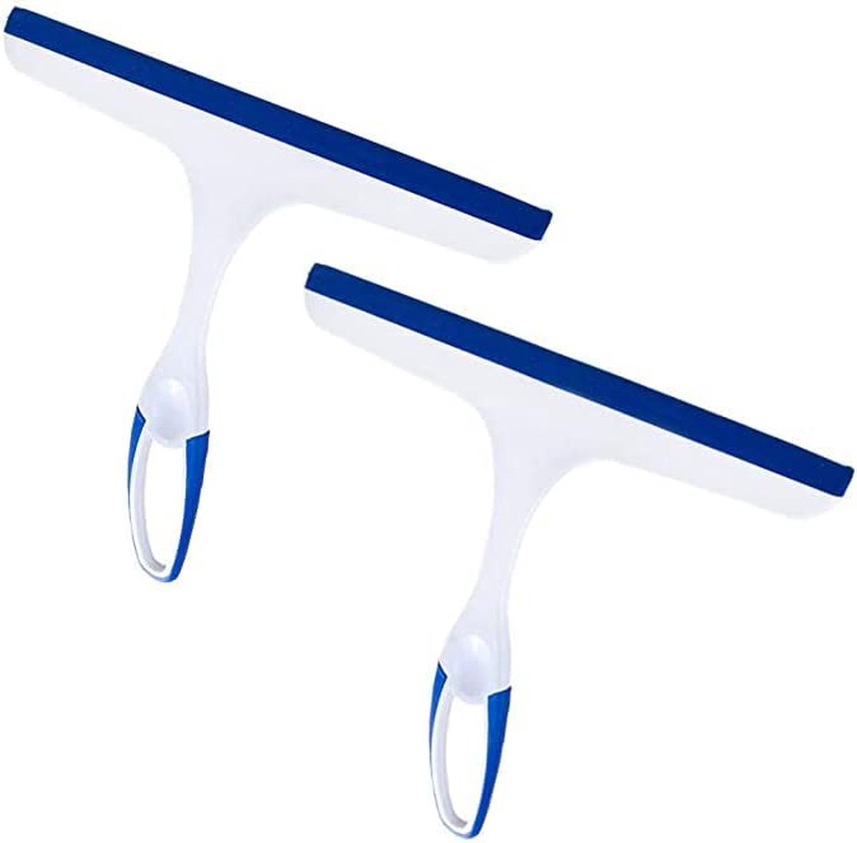 Douchewisser - set 2x - Douchetrekker 24cm - Raamtrekker - Ramenlapper - Ruitenwisser - Ophangbaar
