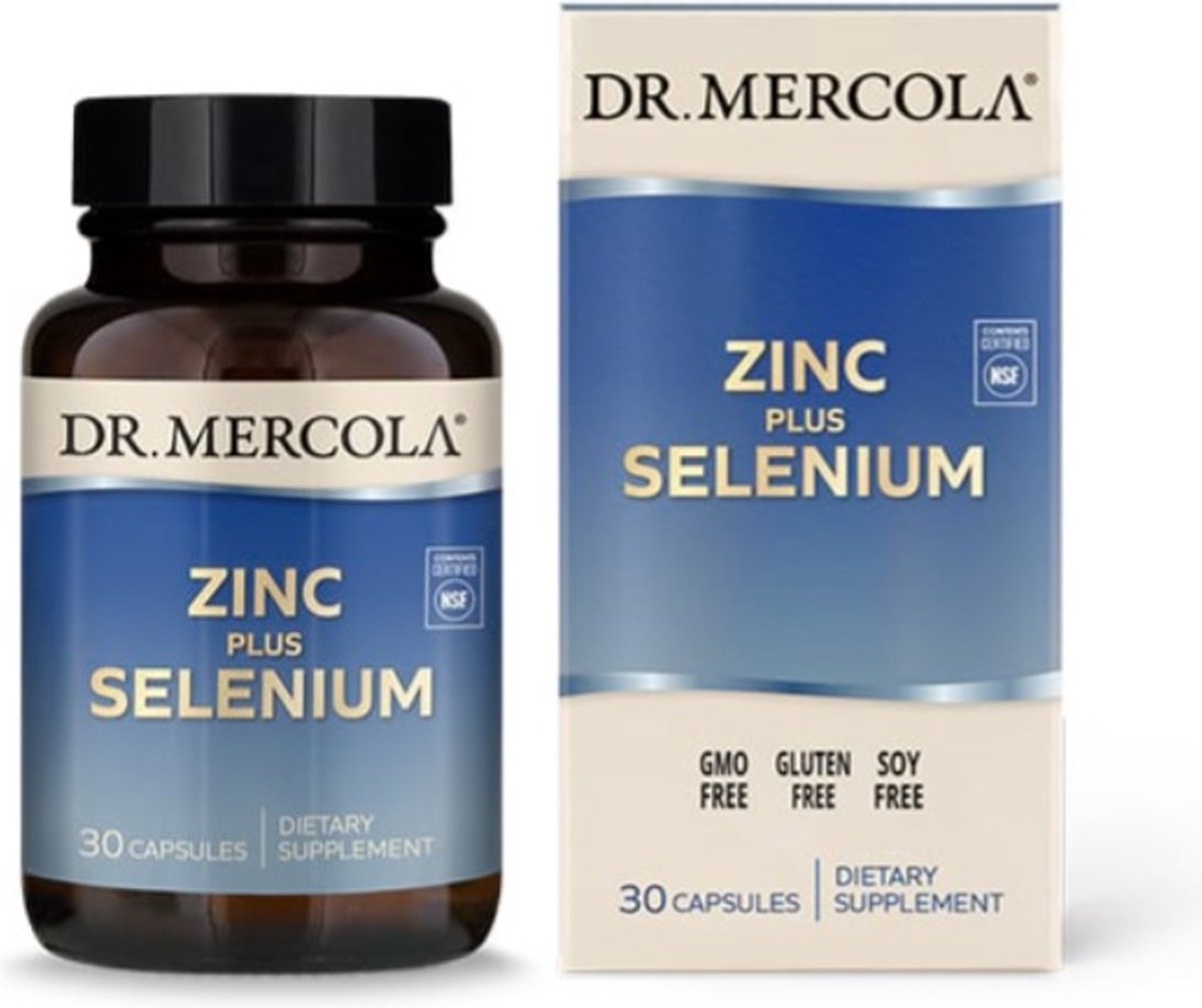 Goedkoopste Dr. Mercola - Zink plus Selenium - 30 capsules