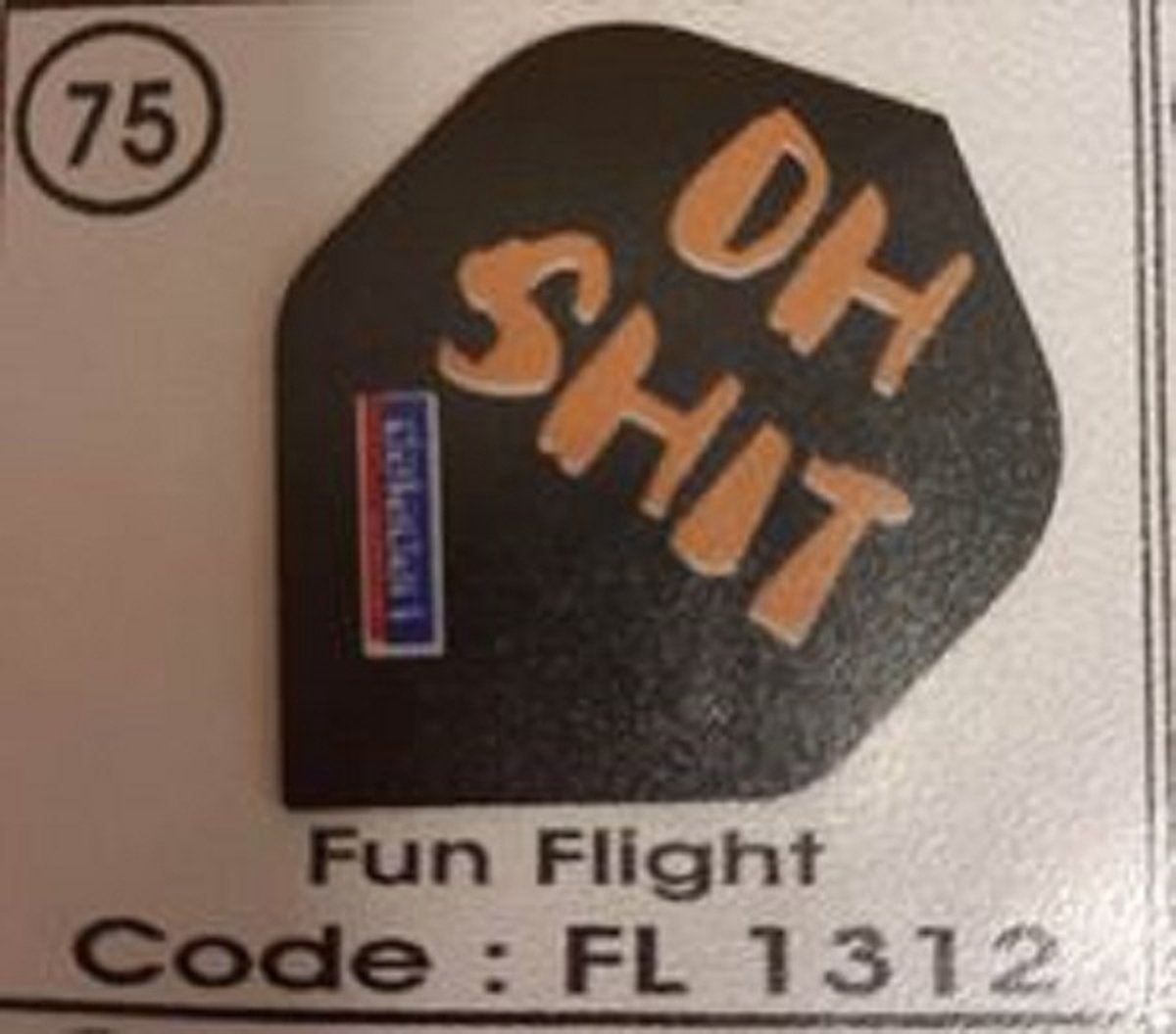 Dart Flights - 10 sets (30 stuks) - 75 micron - Fun Flights 1312