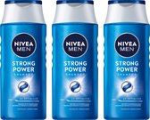 Nivea Strong Power Shampoo Bundelverpakking - 3 x 250 ml