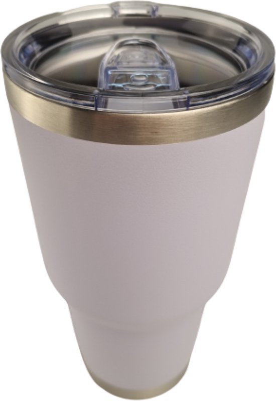 PR Home Tafellamp Aira, hoogte 65 cm, messingkleurig/wit