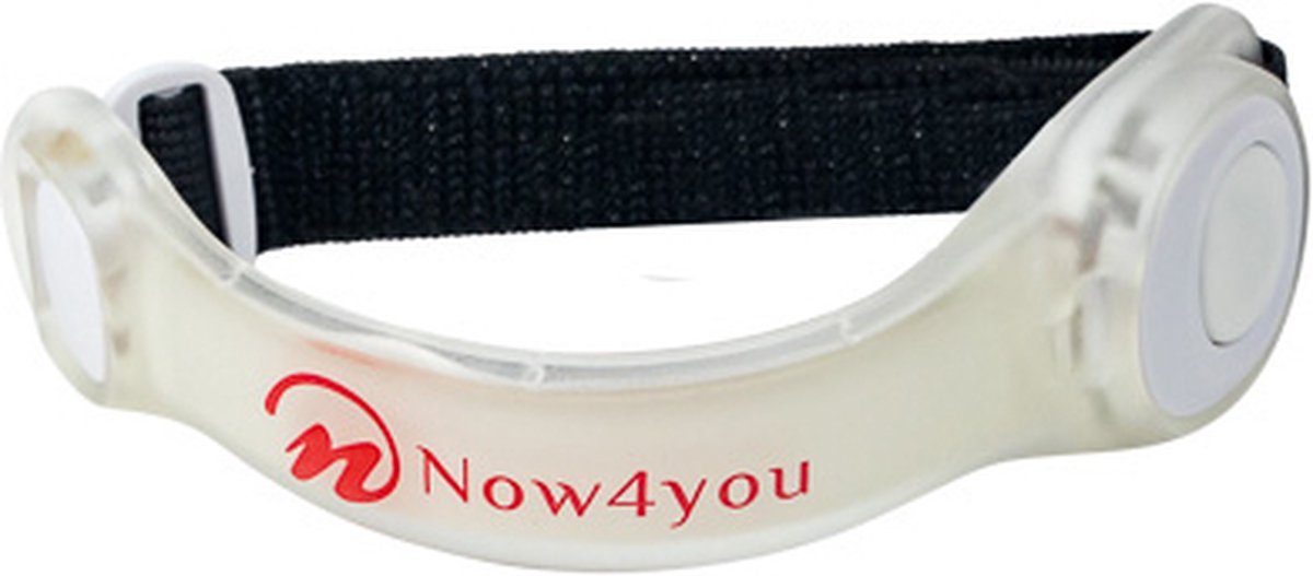 Now4you hardloop verlichting kleur Wit