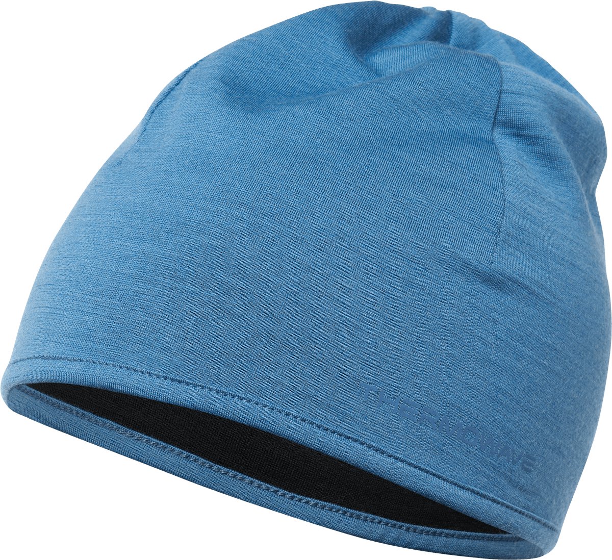 Merinowol Reversible Cap Beanie - Grey Blue/Black