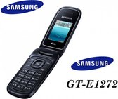 Samsung GT-E1272 - GSM - Klaptelefoon - Simlockvrij - Prepaid - Seniorentelefoon - Inclusief Simkaart - Blauw