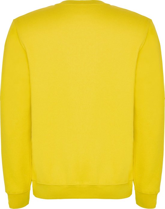 Gele unisex sweater Clasica merk Roly maat 2XL