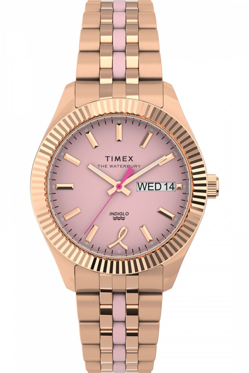 Timex Legacy Boyfriend x BCRF TW2V52600 Horloge - Staal - Multi - Ø 36 mm