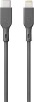 GP Batteries USB-laadkabel USB 2.0 USB-C stekker, Apple Lightning stekker 1.00 m Grijs GPCBCL1PGYUSB221