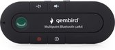 Kit voiture Bluetooth multipoint Gembird BTCC-03 - Temps de charge: 2-3 heures - Casque - Mains libres