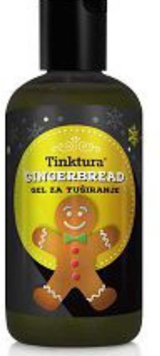 Tinktura - Douche gel - Gingerbread - Sinaasappel - Patchouli - Citroen - Natuurlijk - Parabeenvrij - Kerst - Limited Edition