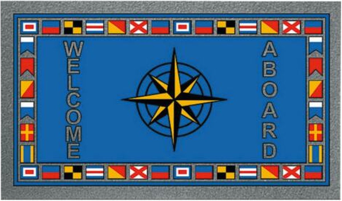 Osculati anti-slip welcome on board Deurmat 40 x 68 cm