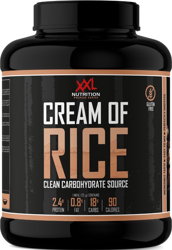 XXL Nutrition Cream Of Rice Gezonde Rijstepap Fijngemalen xxl-nutrition-cream-of-rice-gezonde-rijstepap-fijngemalen