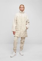 Urban Classics - Oversized Sherpa Quilted Winterjas - M - Wit