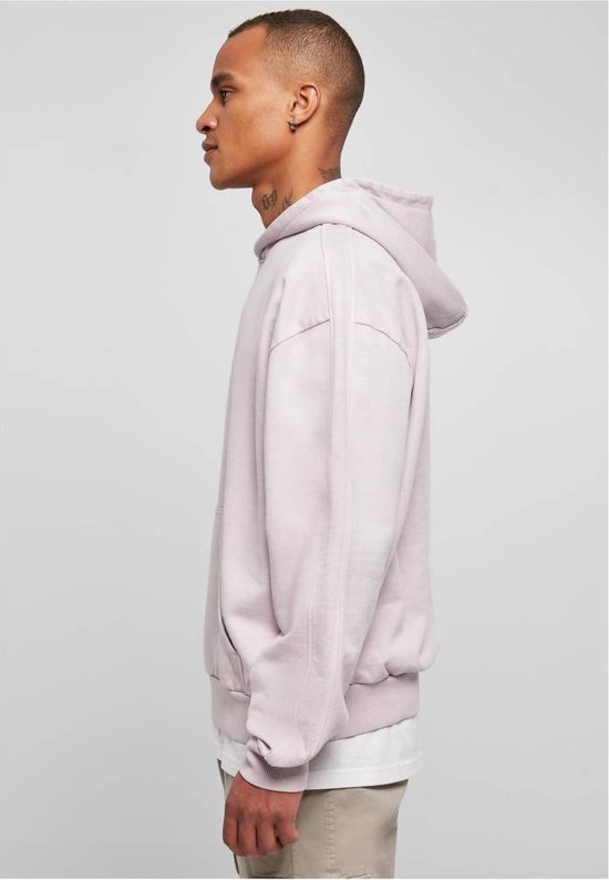 Bluzy Urban Classics Heavy Terry Garment Dye Hoody Dark Blue - View #7