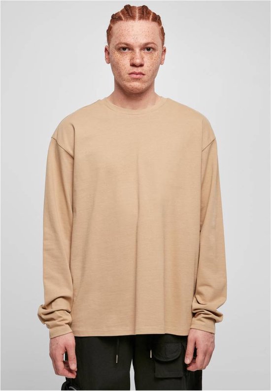 Urban Classics HEAVY BOXY ACID WASH LONGSLEEVE - Longsleeve