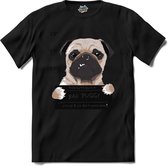 Bad Buggy | Honden - Dogs - Hond - T-Shirt - Unisex - Zwart - Maat 4XL