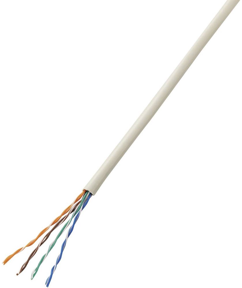 TRU COMPONENTS TC-7572796 Telefoonkabel J-Y(ST)Y 4 x 0.80 mm Grijs 25 m