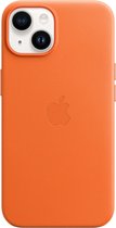 Apple Leren hoesje met MagSafe voor iPhone 14 - Oranje